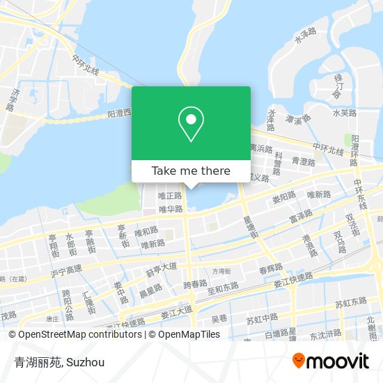 青湖丽苑 map