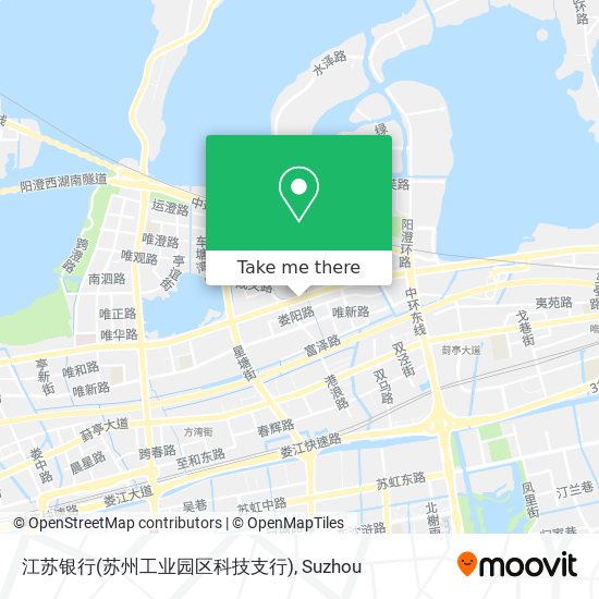江苏银行(苏州工业园区科技支行) map