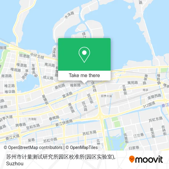 苏州市计量测试研究所园区校准所(园区实验室) map