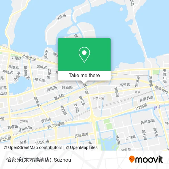 怡家乐(东方维纳店) map