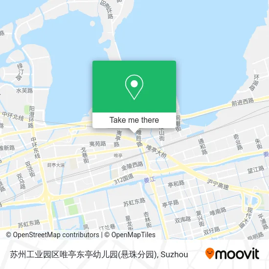 苏州工业园区唯亭东亭幼儿园(悬珠分园) map