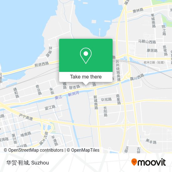 华贸·鞋城 map