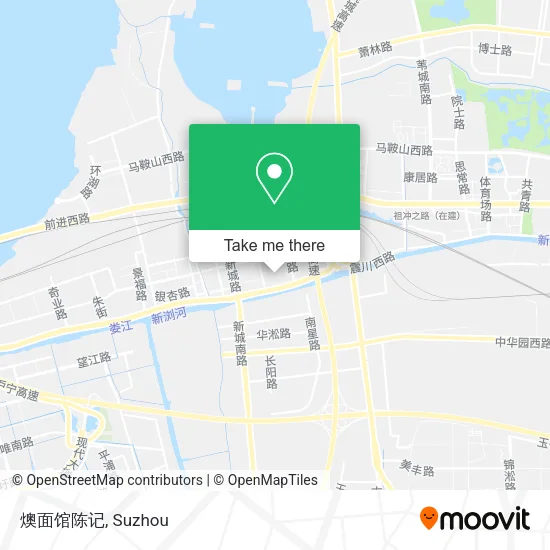 燠面馆陈记 map