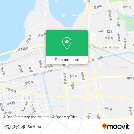 信义商住楼 map