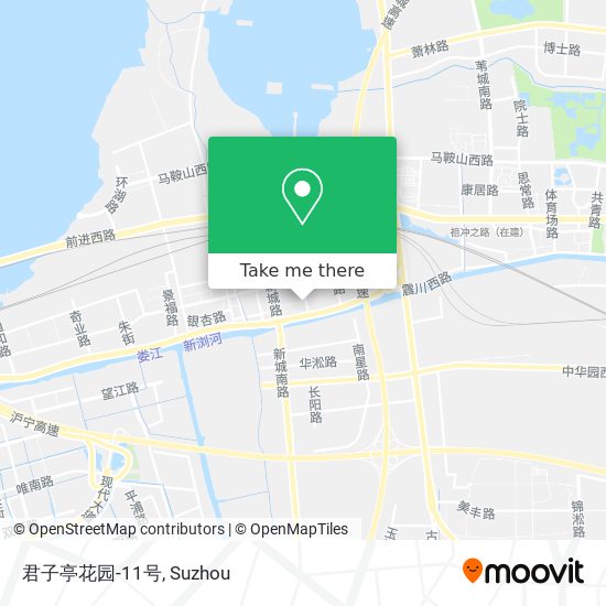 君子亭花园-11号 map