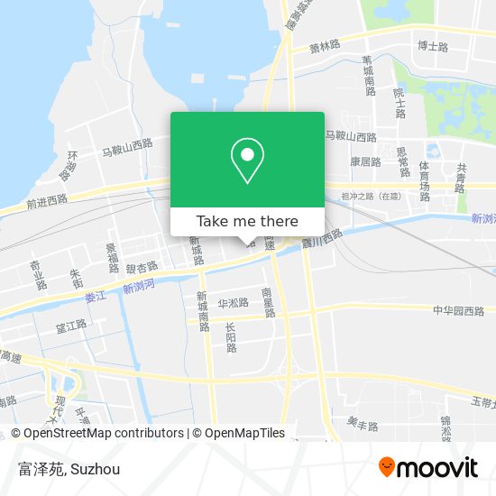 富泽苑 map
