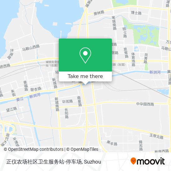 正仪农场社区卫生服务站-停车场 map