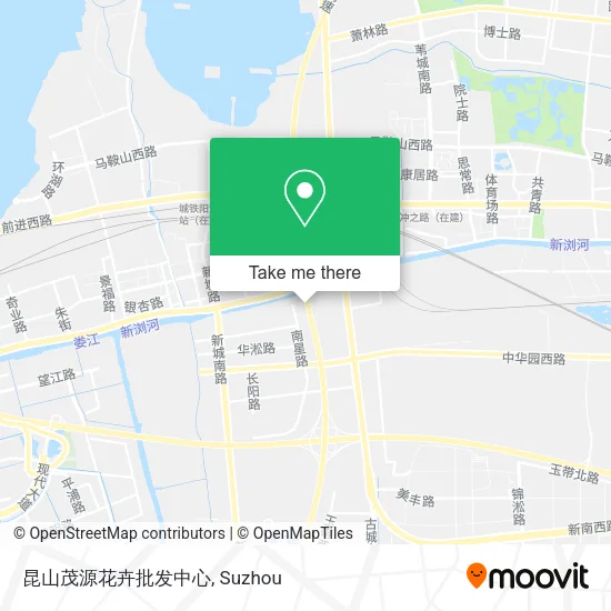 昆山茂源花卉批发中心 map