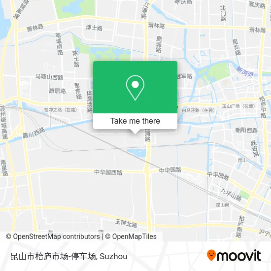 昆山市枱庐市场-停车场 map