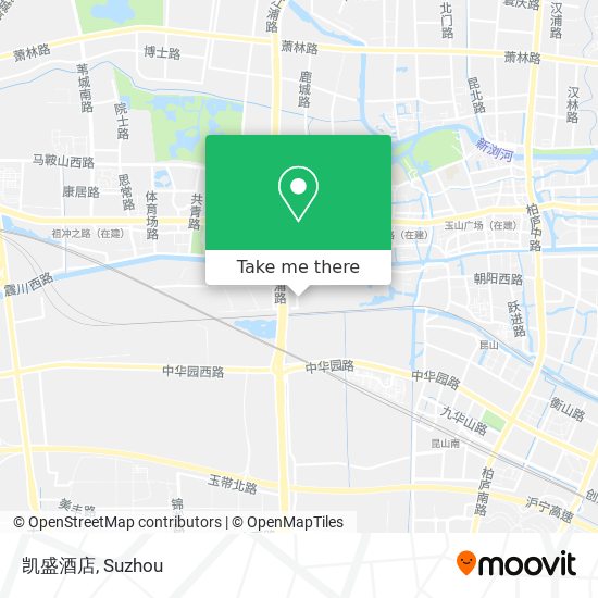 凯盛酒店 map