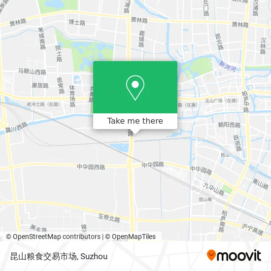 昆山粮食交易市场 map