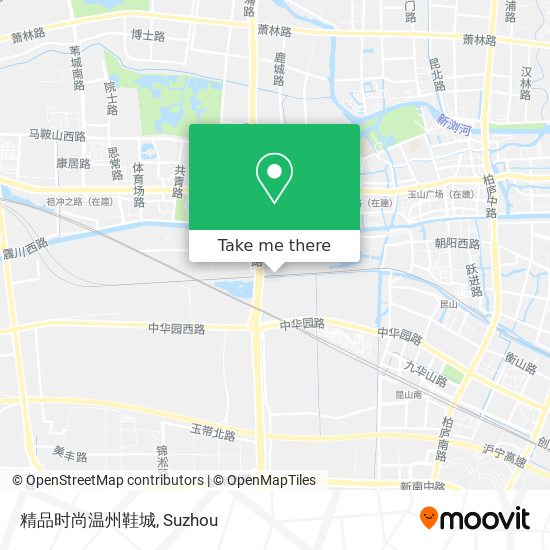 精品时尚温州鞋城 map