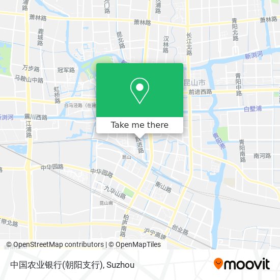 中国农业银行(朝阳支行) map