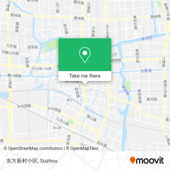 东方新村小区 map
