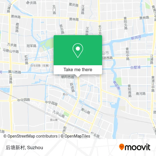 后塘新村 map