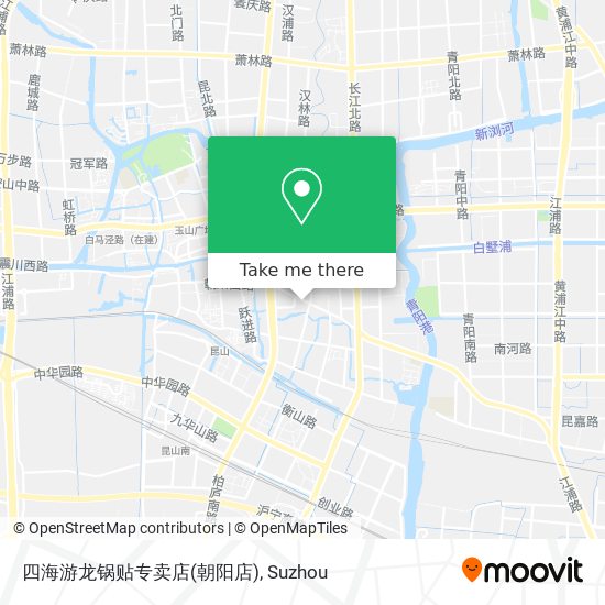 四海游龙锅贴专卖店(朝阳店) map