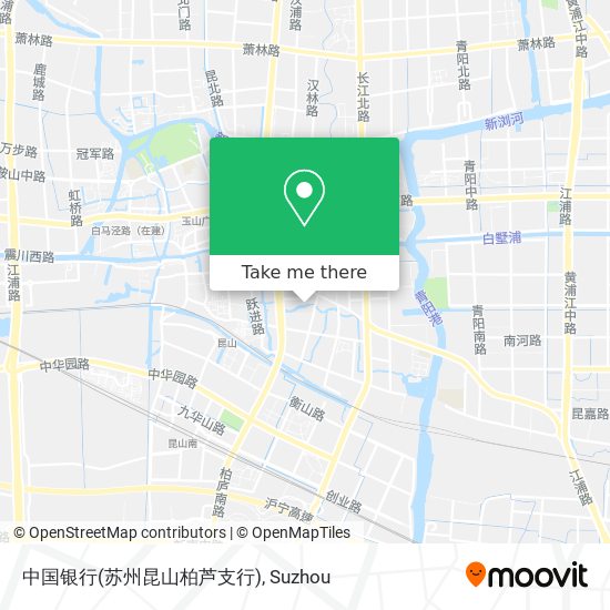 中国银行(苏州昆山柏芦支行) map
