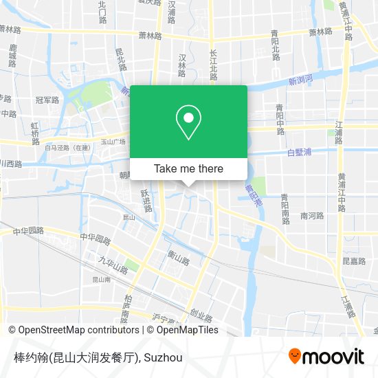 棒约翰(昆山大润发餐厅) map
