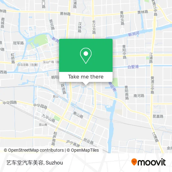 艺车堂汽车美容 map