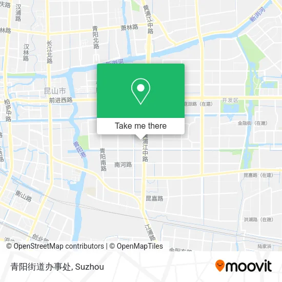 青阳街道办事处 map