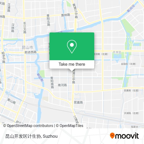 昆山开发区计生协 map