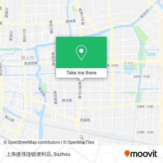 上海捷强连锁便利店 map