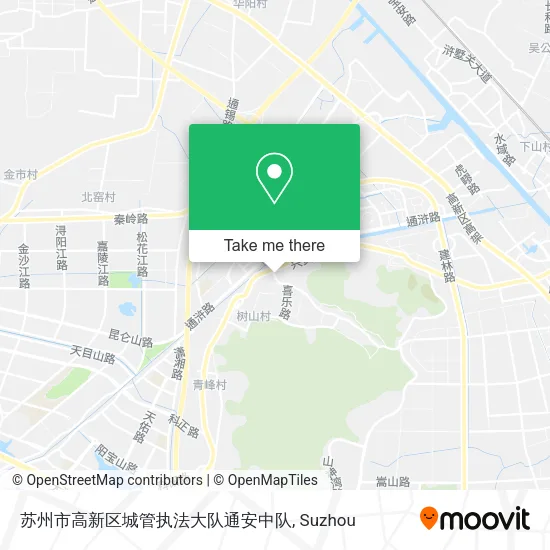苏州市高新区城管执法大队通安中队 map