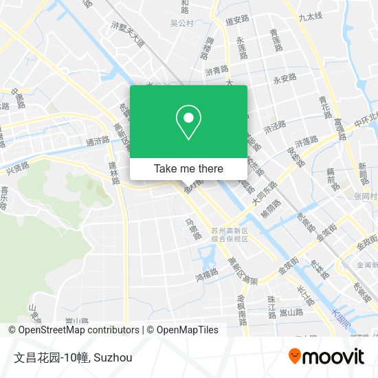 文昌花园-10幢 map
