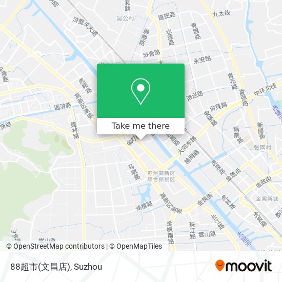 88超市(文昌店) map
