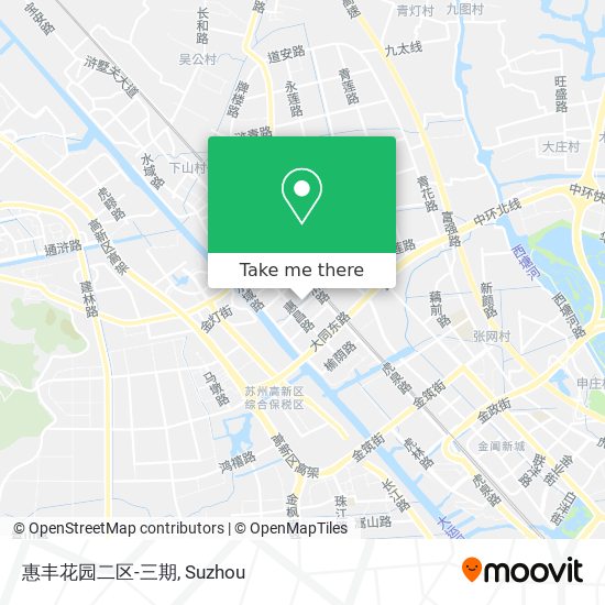 惠丰花园二区-三期 map