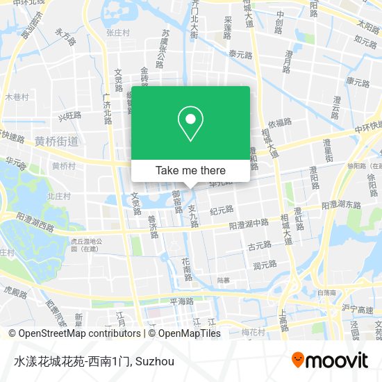 水漾花城花苑-西南1门 map