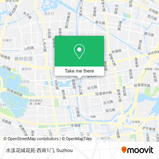 水漾花城花苑-西南1门 map