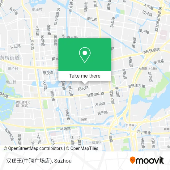 汉堡王(中翔广场店) map