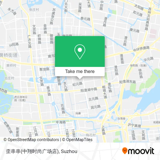 歪串串(中翔时尚广场店) map