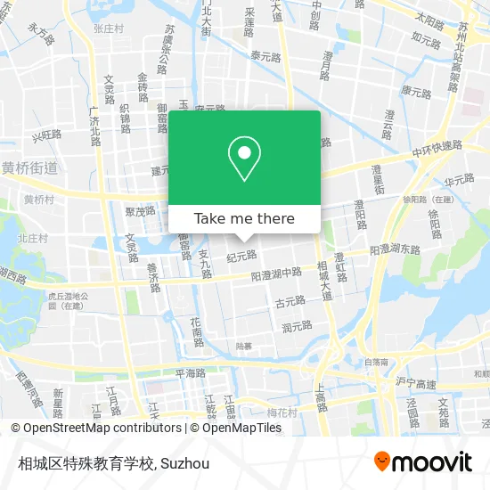 相城区特殊教育学校 map