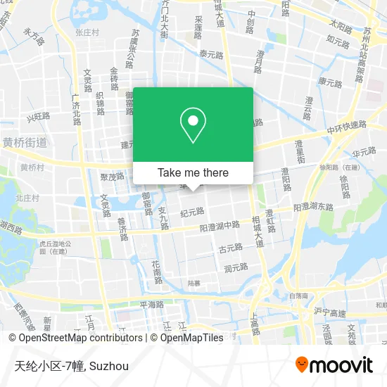 天纶小区-7幢 map