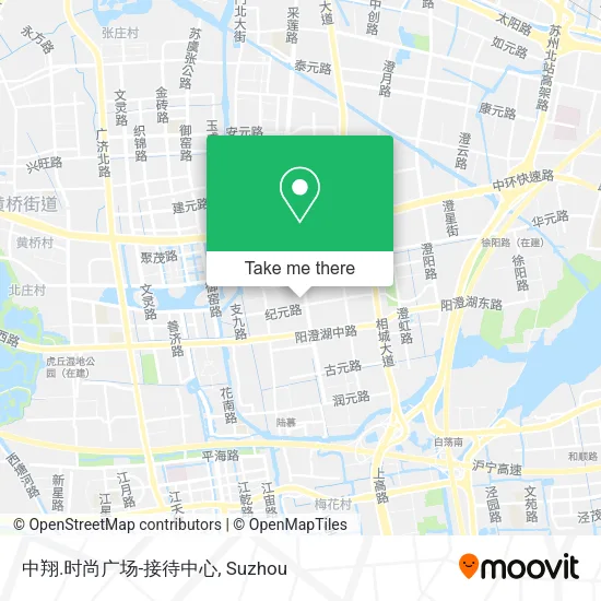 中翔.时尚广场-接待中心 map