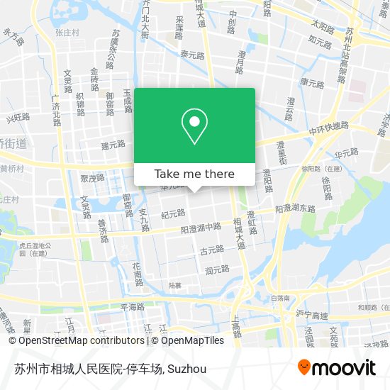 苏州市相城人民医院-停车场 map