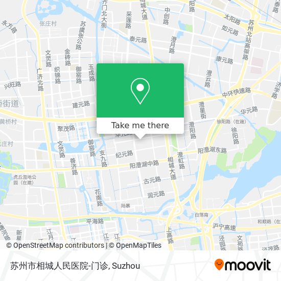 苏州市相城人民医院-门诊 map
