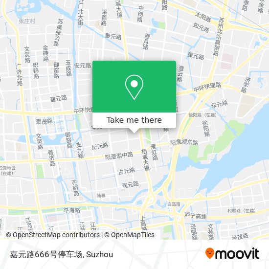 嘉元路666号停车场 map