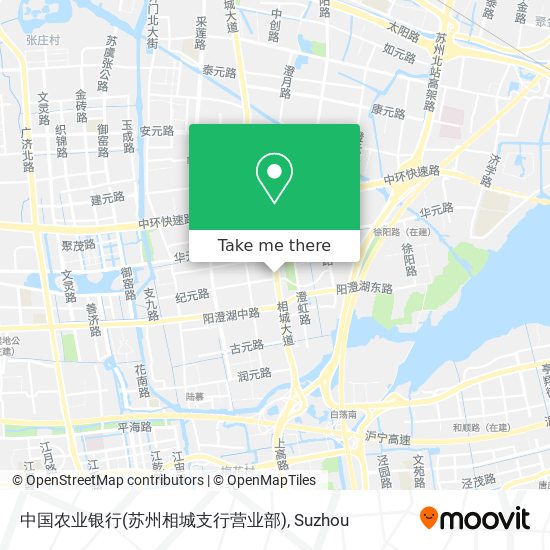 中国农业银行(苏州相城支行营业部) map