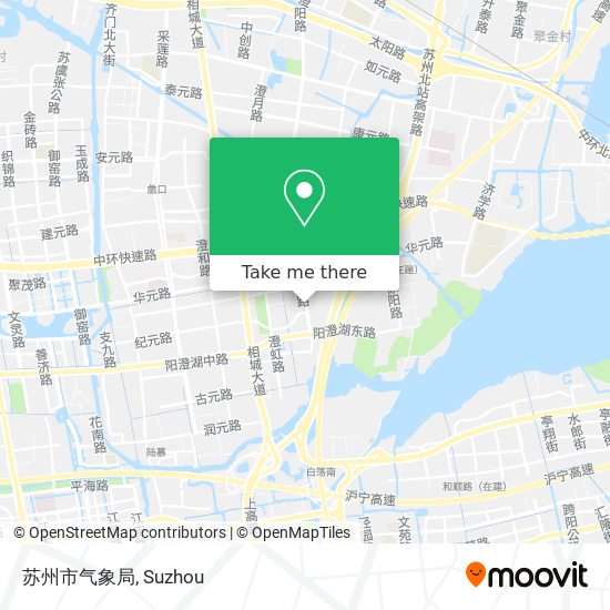 苏州市气象局 map