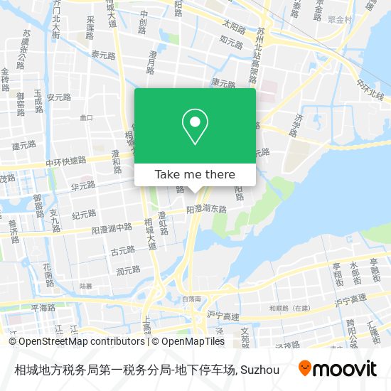 相城地方税务局第一税务分局-地下停车场 map