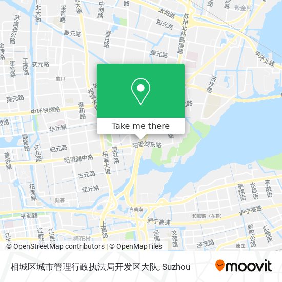 相城区城市管理行政执法局开发区大队 map