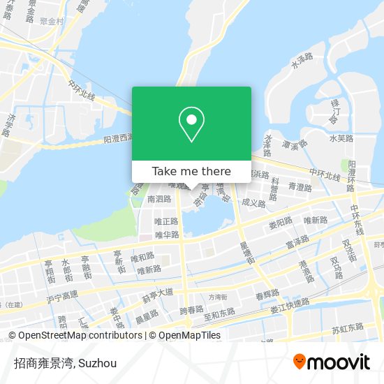 招商雍景湾 map