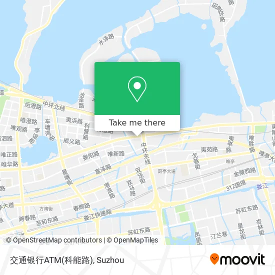 交通银行ATM(科能路) map