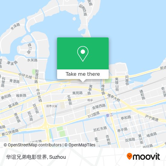 华谊兄弟电影世界 map