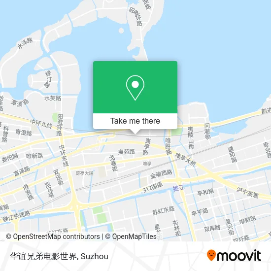 华谊兄弟电影世界 map