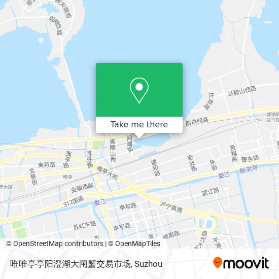 唯唯亭亭阳澄湖大闸蟹交易市场 map