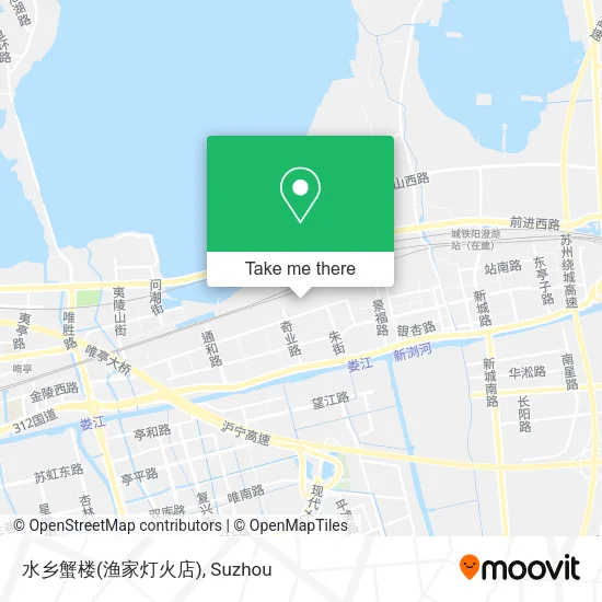 水乡蟹楼(渔家灯火店) map